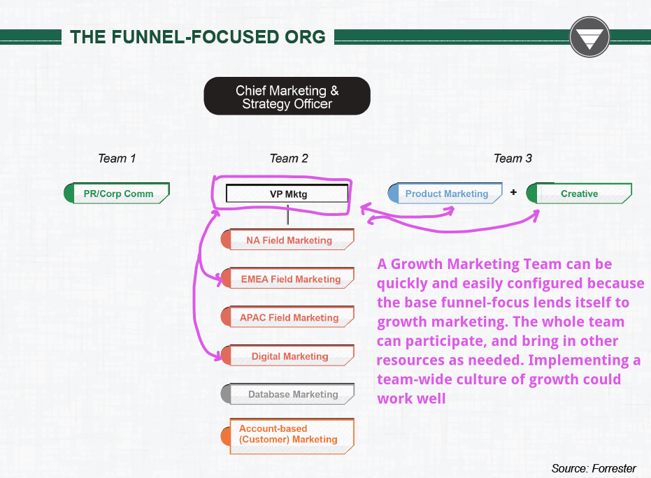 Growth Marketing Team, Example #3 - "The Funnel-Focused Org"