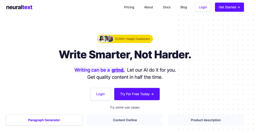 NeuralText AI Content Writing Tools and Apps