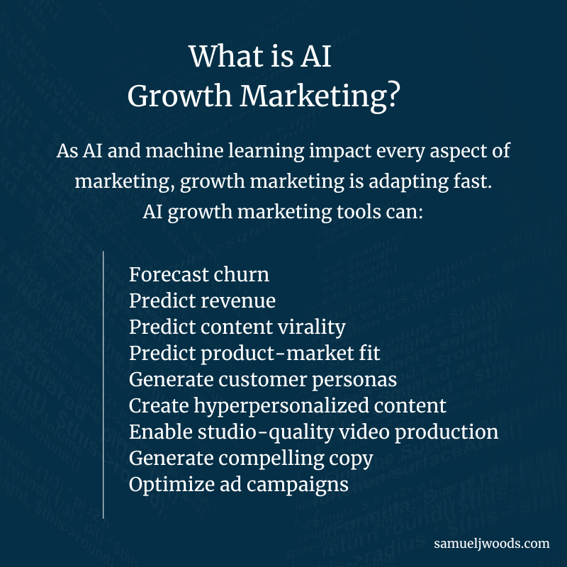 What is AI growth marketing? 