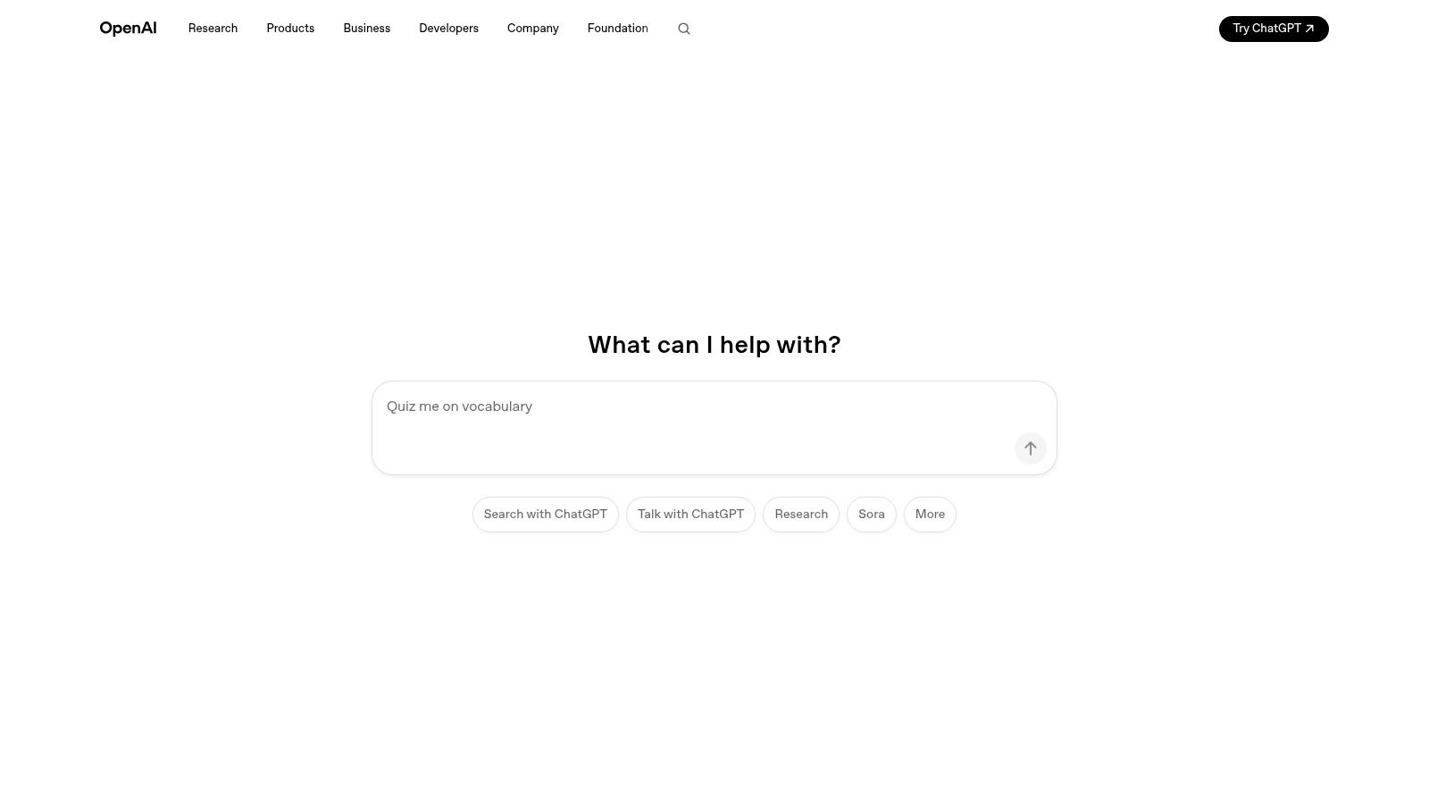 OpenAI (ChatGPT + OpenAI Platform)