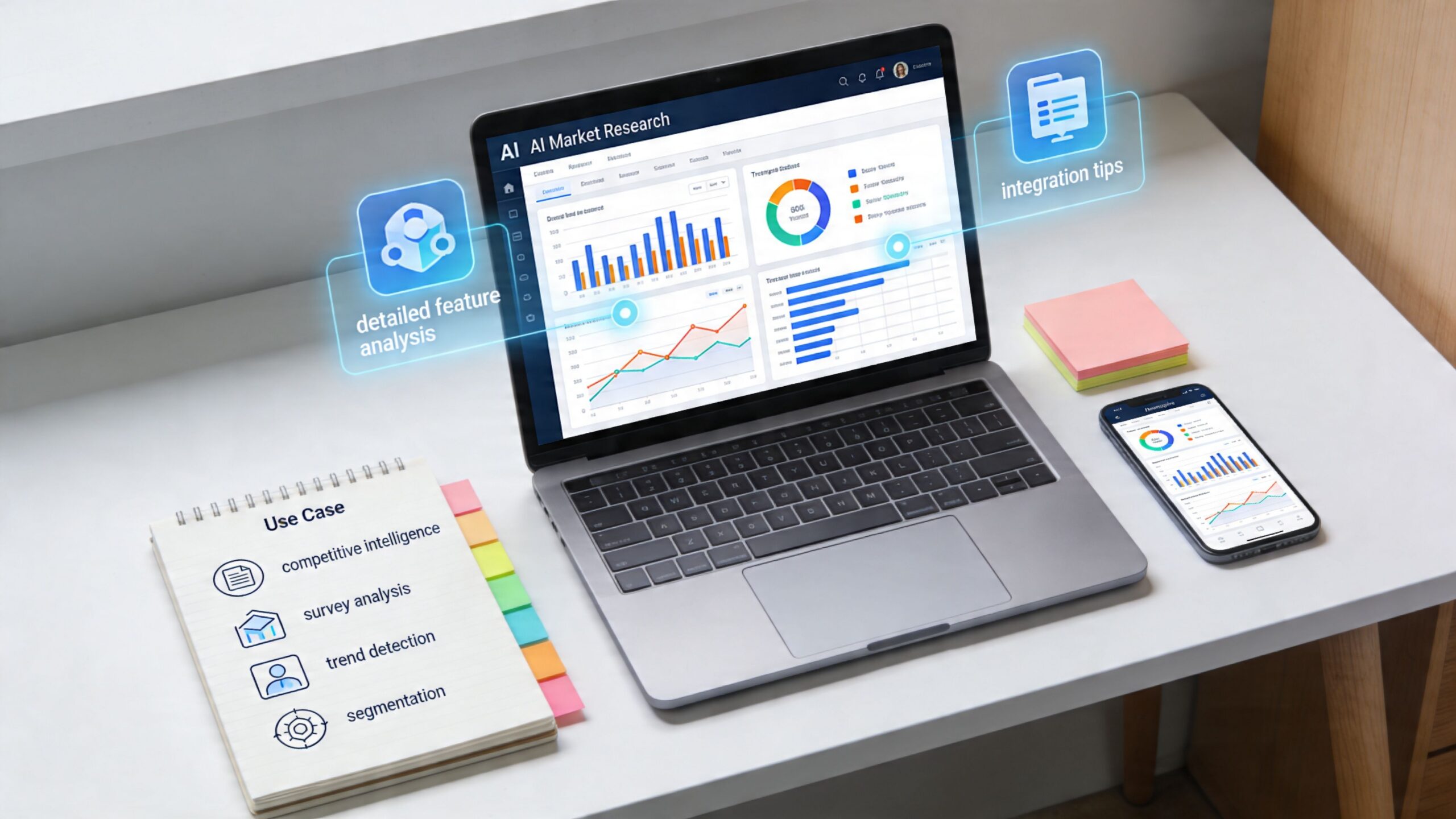 Ai tools for market research workspace setup