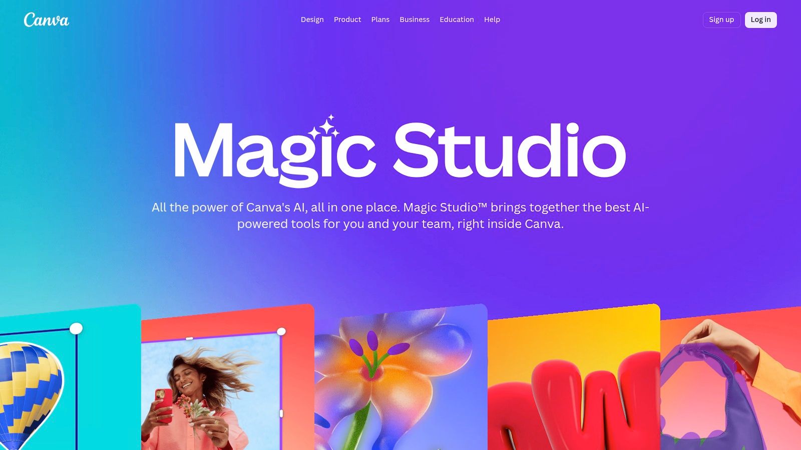 Canva Magic Studio (Design + Content at Scale)