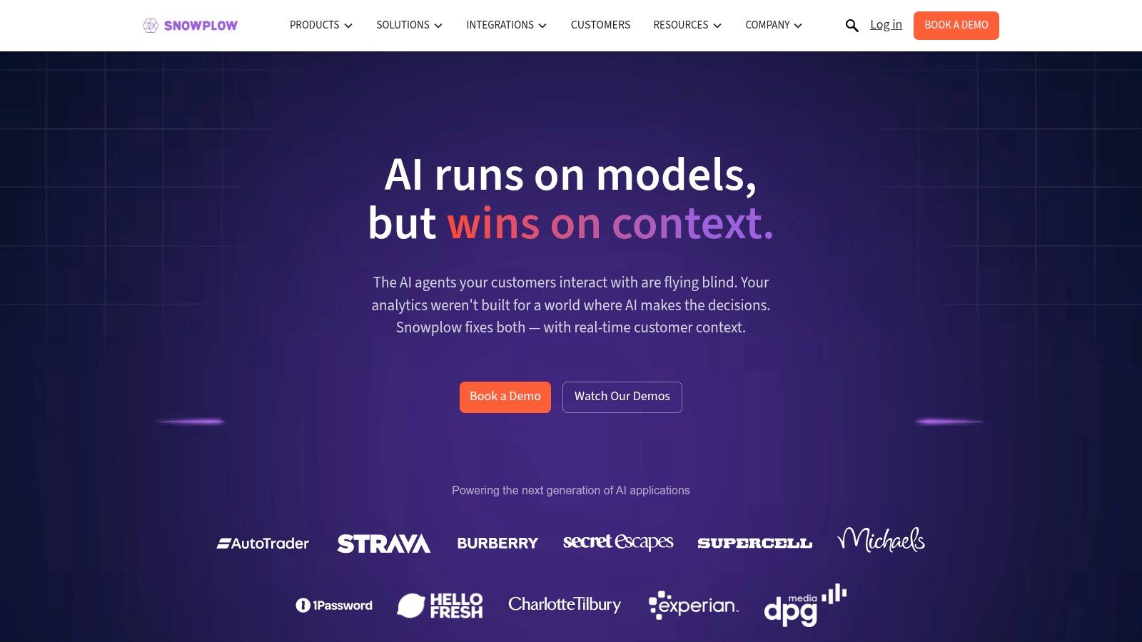 Snowplow (Behavioral Data Platform)