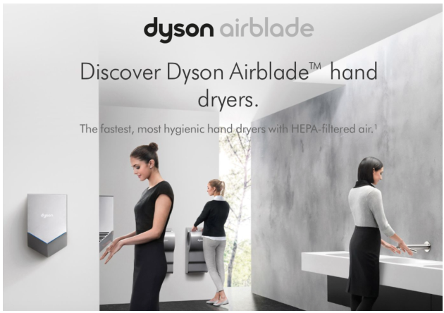 Copywriting Method #1: Dyson and Drying Your Hands
