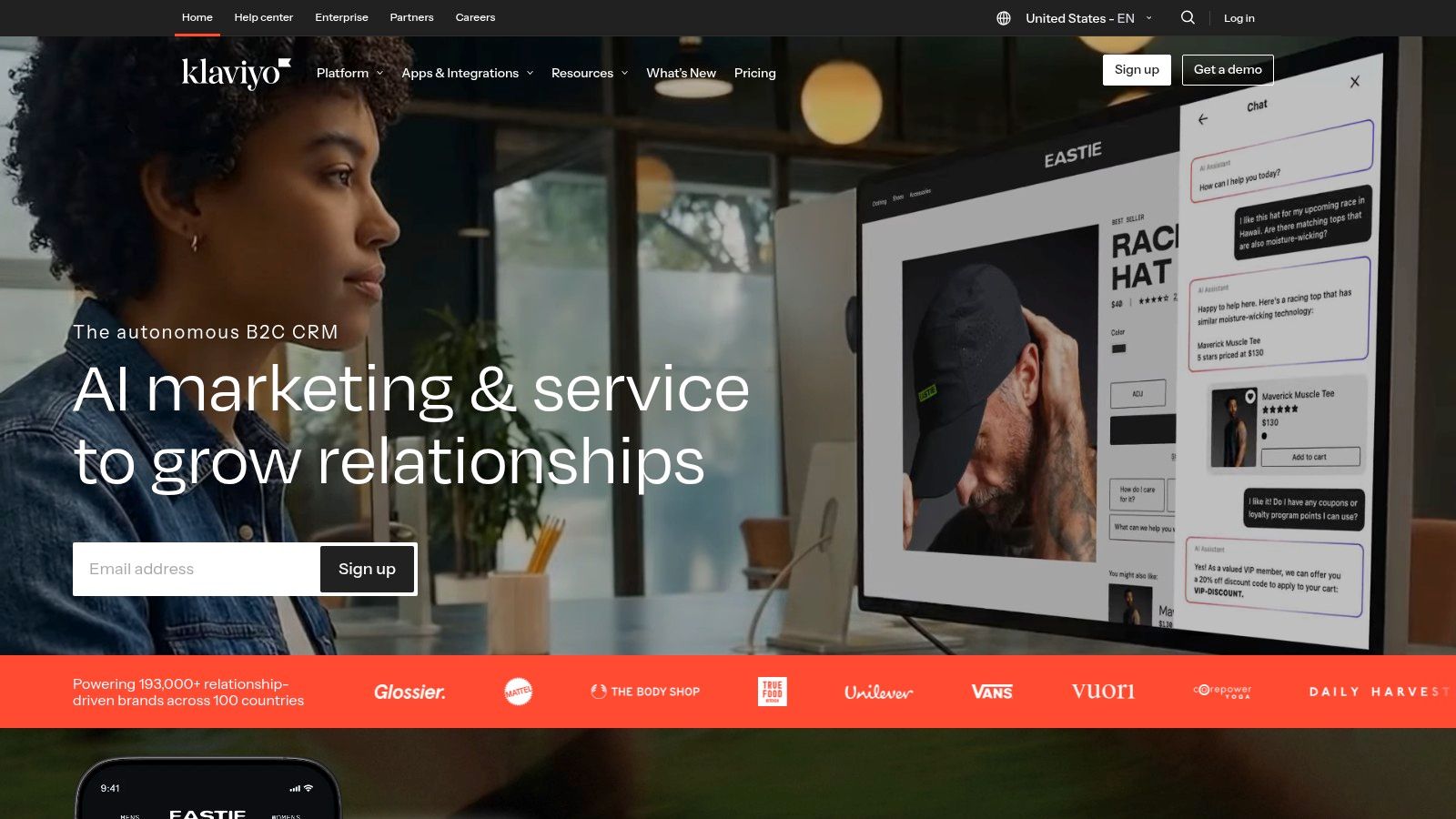 Klaviyo's Flow Library provides pre-built email automation templates for ecommerce.