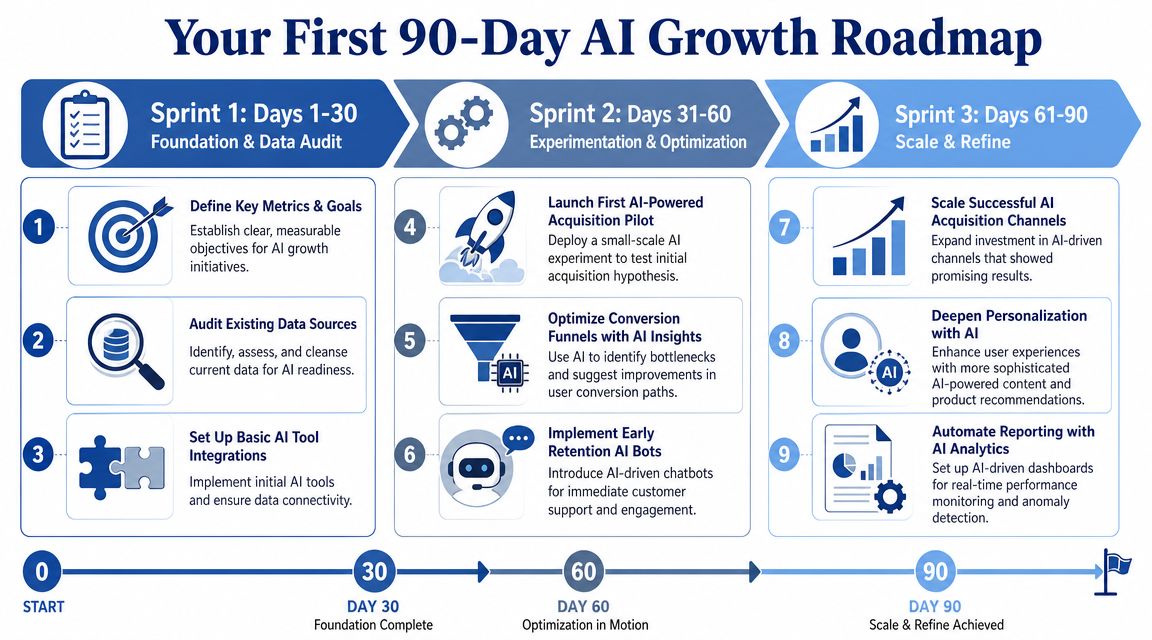 Your First 90-Day AI Growth Roadmap
