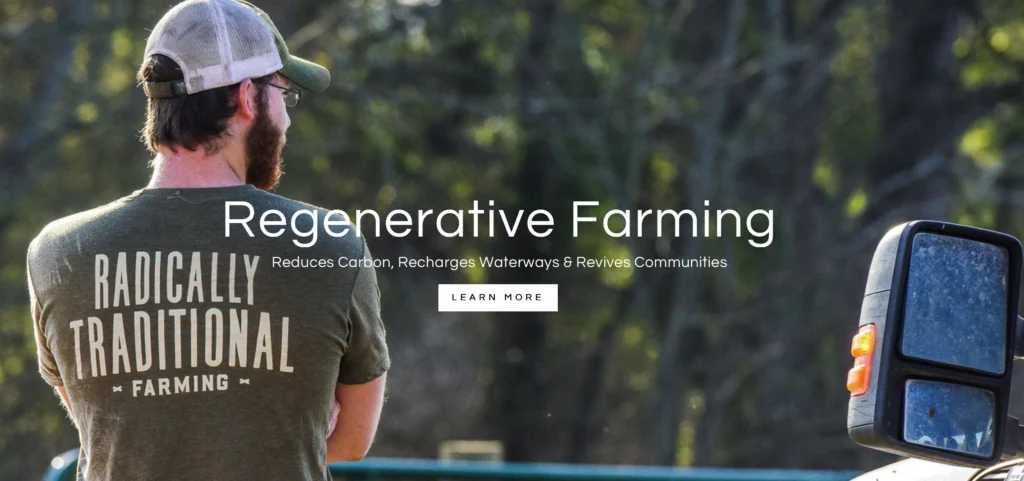 White Oak Pastures Landing Page