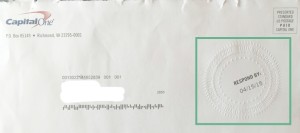 The seal is "touchable", which was enough to catch my attention