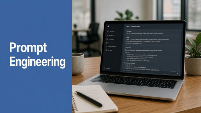 What is prompt engineering laptop display